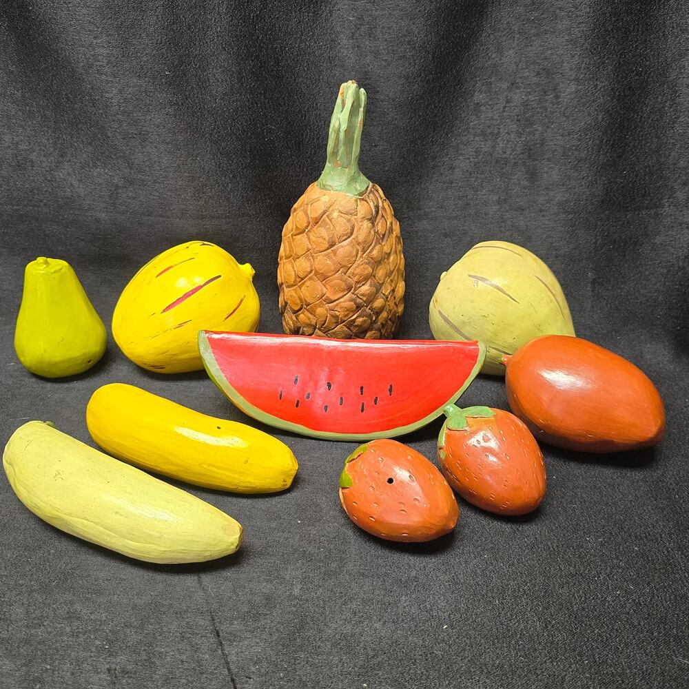 Colorful Ceramic Bundle of Fruit Kitchen Home Decorative Food Decor Display